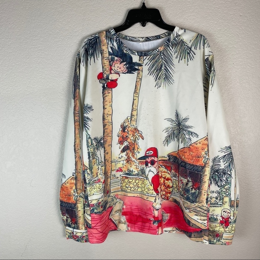 Dragonballz Vintage Master Roshi Goku Sweatshirt